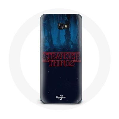 Чехол - MANIACASE - Samsung A5 2016 - Мягкий - Защита - Логотип Stranger Things 2 сезон