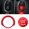 For 1 2 3 4 Series X1 F48 F20 F21 F30 F32 F33 F34 F36 F45 F46 Car Engine Start Button Stickers Ignition Key Ring Trim Cover