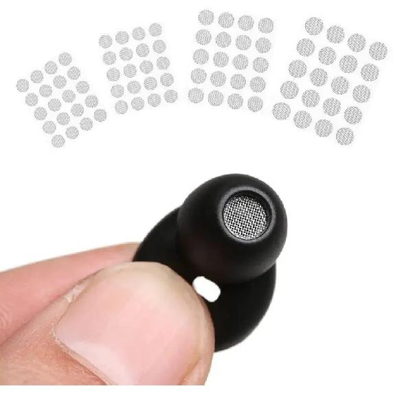 Replaceable Dust Filter Metal Earphone Dustproof Net Filter Sound Outlet Antirust Sticker Handset Earpiece Steel Mesh Dust Plug