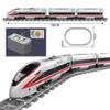 City Train Series The High-Speed Railway Kits Model Set Motor Car Building Blocks With L Brand Toys
