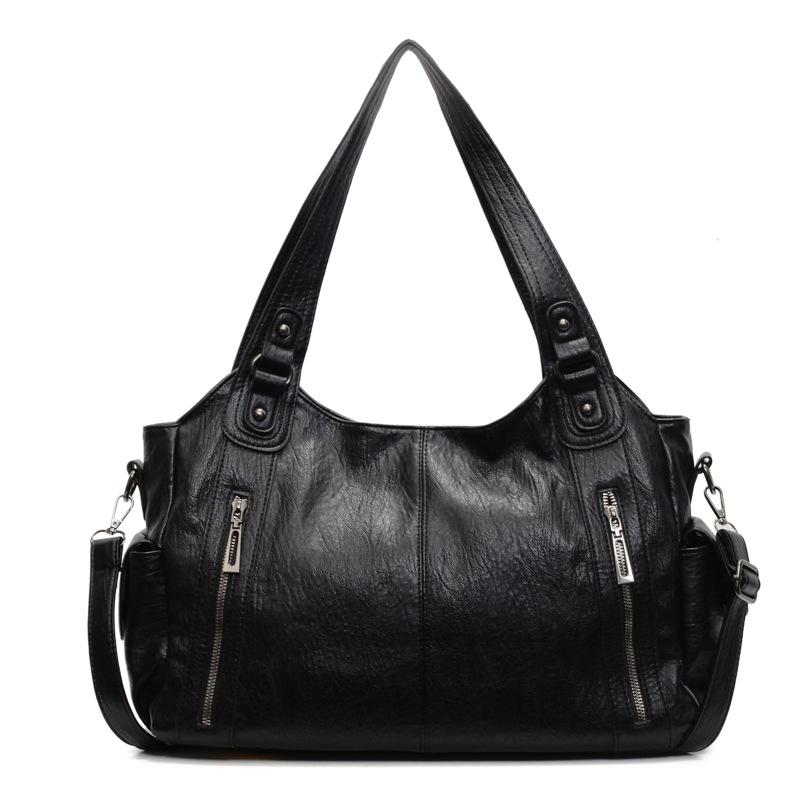 Новая женская сумка модная, стильная и простая, сумка-тоут в ретро-стиле, персонализированная сумка через плечо кроссбоди большой вместимости.