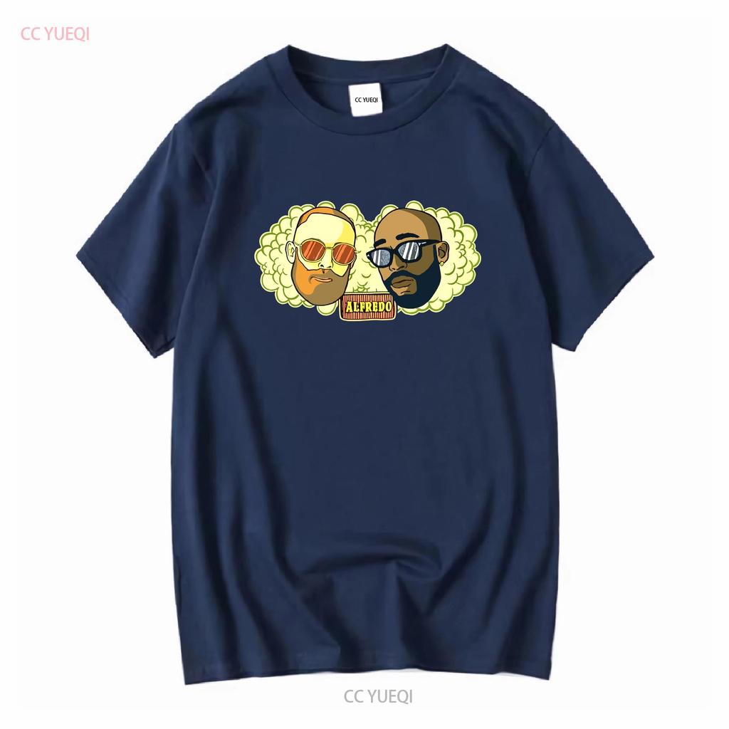 Футболка Freddie Gibbs x The Alchemist Alfredo Размер L Cheech Chong Flip винтажная Стирка Дышащая Эластичная Повседневная уличная одежда