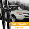 For Ford Explorer Front Wiper Blades 2011-2019 2013 2014 2015 2016 2017 2018 Windscreen Windshield Window Accessories 26"+22"