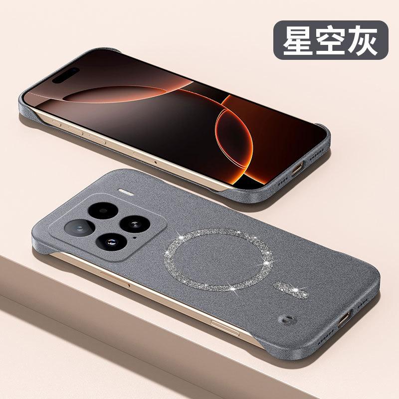 Подходит для чехла для мобильного телефона Xiaomi Mi 11, безрамочный магнитный защитный чехол для Xiaomi Mi 11, новый всесторонний противоударный чехол для Xiaomi Mi 11