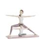 Decorative Figure DKD Home Decor 24 X 6.5 X 19.5 Cm Scandi Pink Yoga