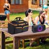 Universal Audio Storage Bag Multi Pocket Outdoor Travel Case Shockproof Padded Storage Bags for JBL PartyBox On-The-Go Essential