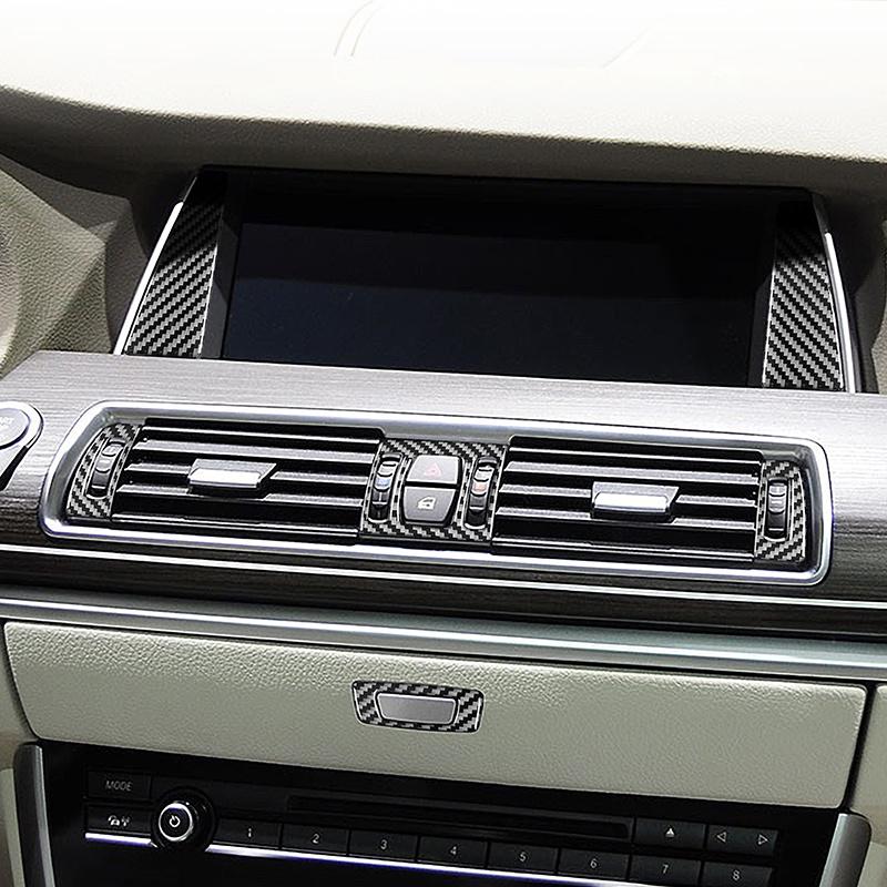 Украшение рамки переключения передач из углеродного волокна для BMW 5 серии GT F07 2010-2017, Стайлинг автомобиля, подъемные кнопки для оконного стекла, крышка