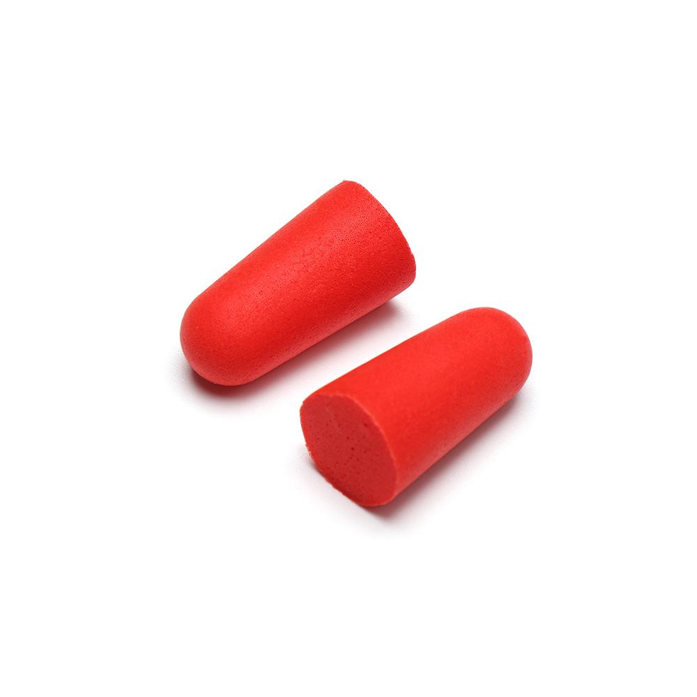 Color Travel Sleeping Soft Anti-noise Hearing Protector Earmuffs Earplugs Tapered Polyurethane Foam
