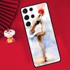 Чехол-картина маслом на тему гимнастики для Samsung Galaxy S25 S26 Ultra S21 S22 S20 S23 S24 Ultra Plus S10 S25 FE Чехол Funda