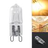 New 5PCS Super Bright G9 Halogen Light Bulb 40w Halogen G9 110V/220V 2800K Warm White Indoor Clear Halog