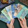 Oil Painting Metal Bookmark Metal Pagination Mark Multifunctional Reading Book Clip  Gifts