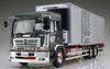 Aoshima Bunka Kyozaisha Heavy Freight Series Hino Profia Teravi FR Hyster Short Refrigerated Van Thermo King Plastic Model 1/32 No.2 &