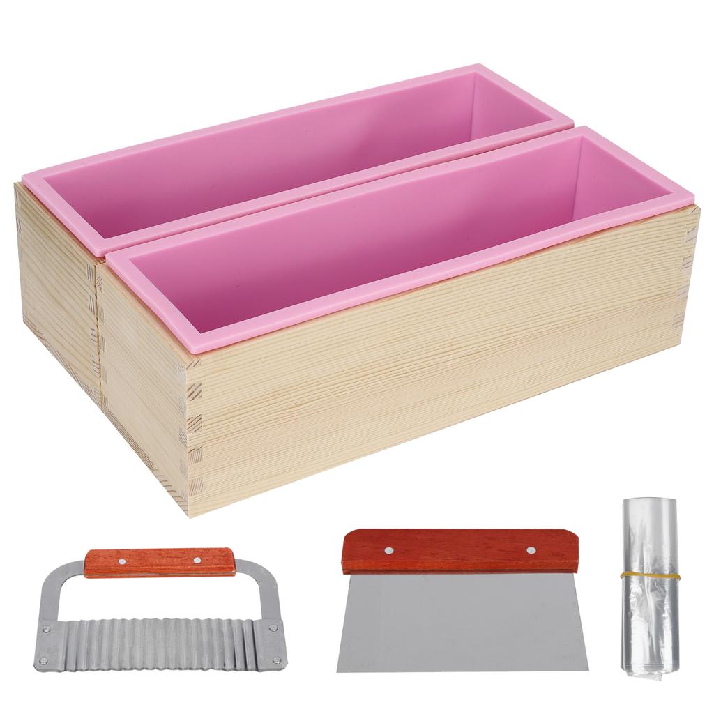 DIY Hand Made силиконовая форма для мыла режущие инструменты для торта хлеб шоколадное изготовление(розовый )