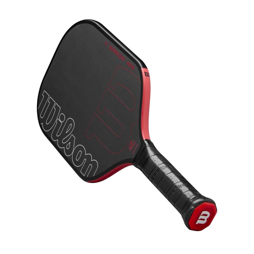 Ракетка Wilson Pickleball Paddle Blaze Edgeless Paddle черная/красная WR180911U2