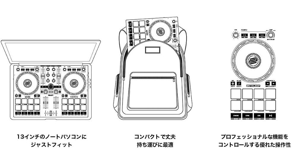 Reloop READY serato DJ Lite djay convenient to reloop included, compatible, carry!