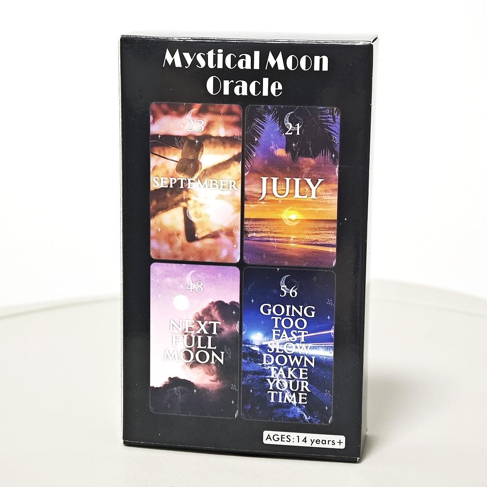 Карты Мистического Божественного Времени Оракула — 60 карт — Оракул Любви Близнецового Пламени 10,3*6 см