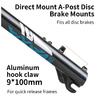 ZOOM Air Shock Fork 27.5/ 29 Inch With Locking Suspension Travel 100mm MTB Off Road Shock Fit Disc Brake Winter Cycling Parts