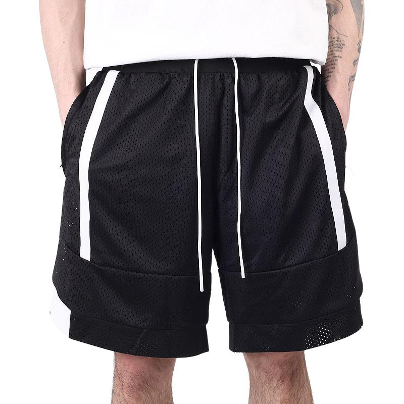 Puma Шорты Color-Block Mesh Drawstring Мужские Брюки Черные 530329-03