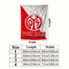Custom Name Fsv Mainz Wall Tapestry Aesthetic Wall Hanging Printed Fabric Blanket Decorative Tapestries for Bedroom Living Room Home Decor