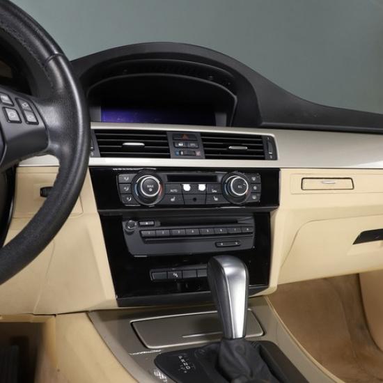 Glossy Black Console Air Conditioner AC & CD Trim For BMW 3 Series E90 05-12