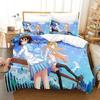 Новый комплект постельного белья Nisekoi Single Twin Full Queen King Size Bed Set Adult Kids Bedroom Duvetcover Sets 3D Print Anime Bed Set