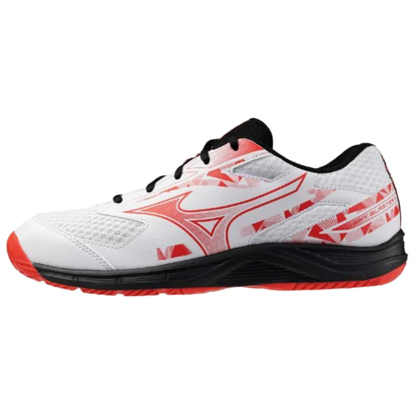 Mizuno SKY BLASTER 4 Женские Низкие Красные Белые Бадминтонные Кроссовки Комфортные Универсальные 71GA253301