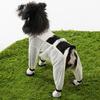 Pet Anti Dust Pants Waterproof Anti-Slip Dog Paw Protector Shoes Rain Boots with Adjustable Suspender