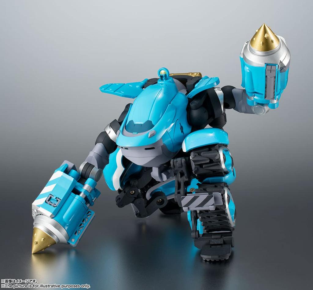 ROBOT Spirits Sakugan [SIDE MB] Большой Тони, примерно 150 мм, окрашенная экшн-фигурка из ПВХ и АБС, BAS61886