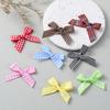 3 Points Plaid With Hand Bow Jewelry Accessories Underwear Pantyhose Clothing Gift Box Decoration Diy Accessories