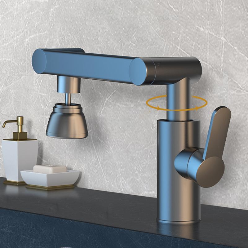 Поворотный смеситель для кухонной мойки на 1080°, смеситель для раковины в ванной, многофункциональный кран для холодной и водопроводной воды из латуни