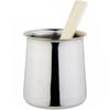 Round Rice Paddle Stand, Water Container, Rice Paddle Holder, Stainless Steel, Dishwasher Safe