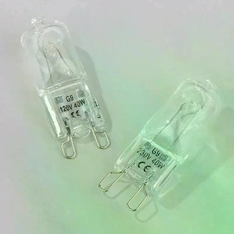 Горячая 40 Вт G9 Лампа для духовки Высокотемпературная Галогенная лампа для холодильников, духовок, вентиляторов