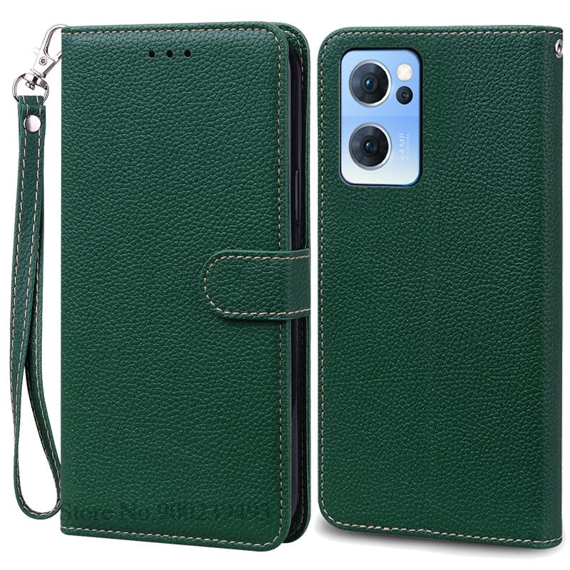 Чехол Reno7 для OPPO Reno 7 4G, мягкий силиконовый чехол-кошелек из кожи, флип-чехол для OPPO Reno 7 5G, чехол для телефона Reno 7 Pro 5G, чехол Funda