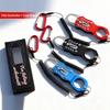 Mini Fish Lip Grabber with Secure Lanyard Stainless Steel Designed for Efficient Fishing Adventures