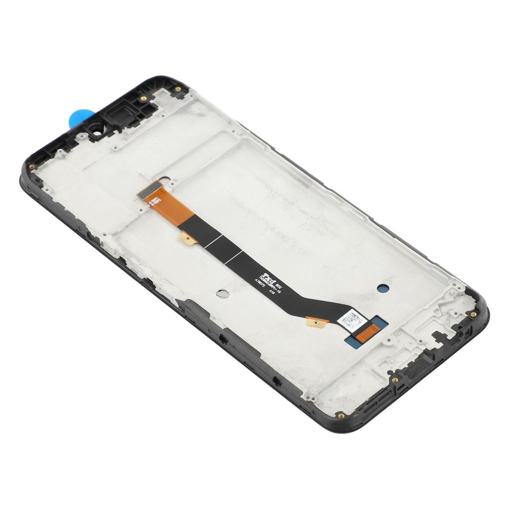 Для TECNO Spark 8T (2021) Сборочный модуль ЖК-экрана и дигитайзера класса C KG6p+Рамка (Без логотипа)