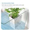 Plastic Fish Tank Hydroponic Planting Basket Aquascape Decoration Plant Cultivation Rack  Fish Tank