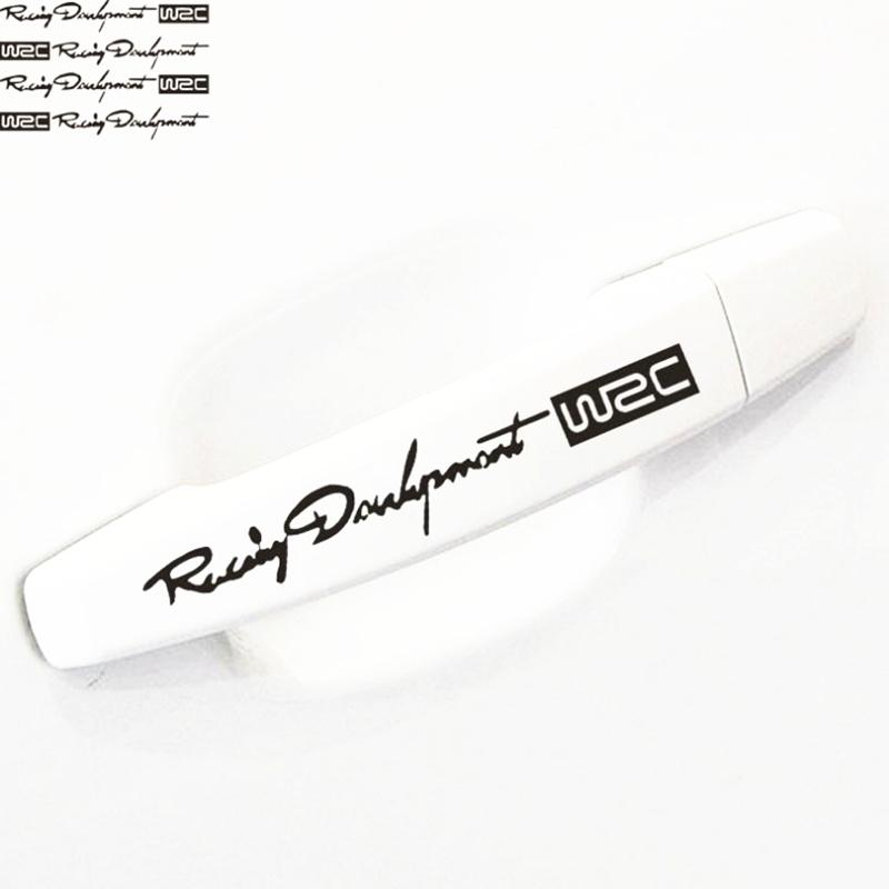 4 шт., декоративная наклейка на дверную ручку автомобиля для SsangYong/Lexus/Fiat/Suzuki/Lifan/BYD/Lada/Subaru/Land