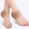 Fasciitis Support Moisturizing Female Socks Silicone Heel Pads Gel Heel Protector Half-yard Socks