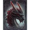 5D DIY Diamond Painting Cartoon Magic Dragon. Diamond Embroidery Cross Stitch Kit Rhinestone Mosaic Home Decor