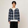 Куртка Levis в клетку свободного кроя с длинным рукавом Мужские куртки Синий 79129-0025