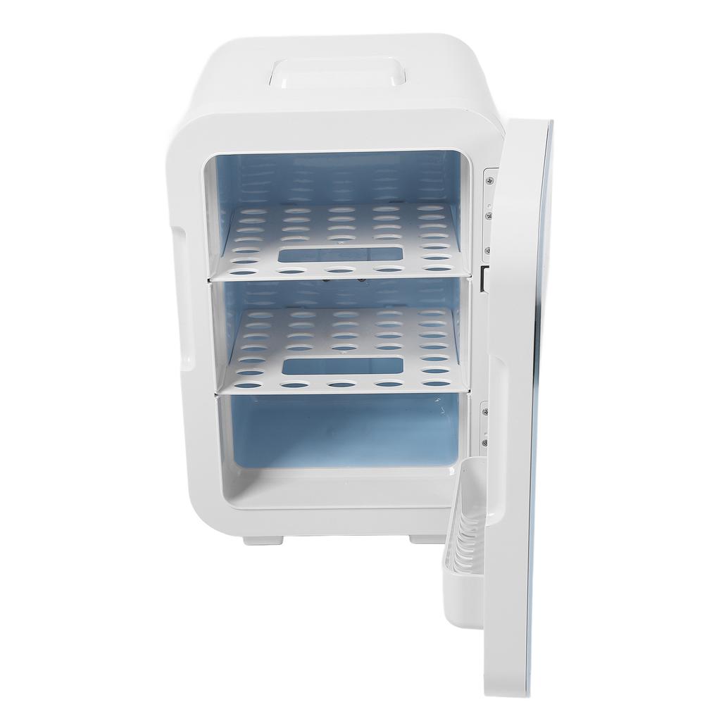 12L Small Fridge Multifunction Efficient Dual Core Digital Display Silent Portable Refrigerator for