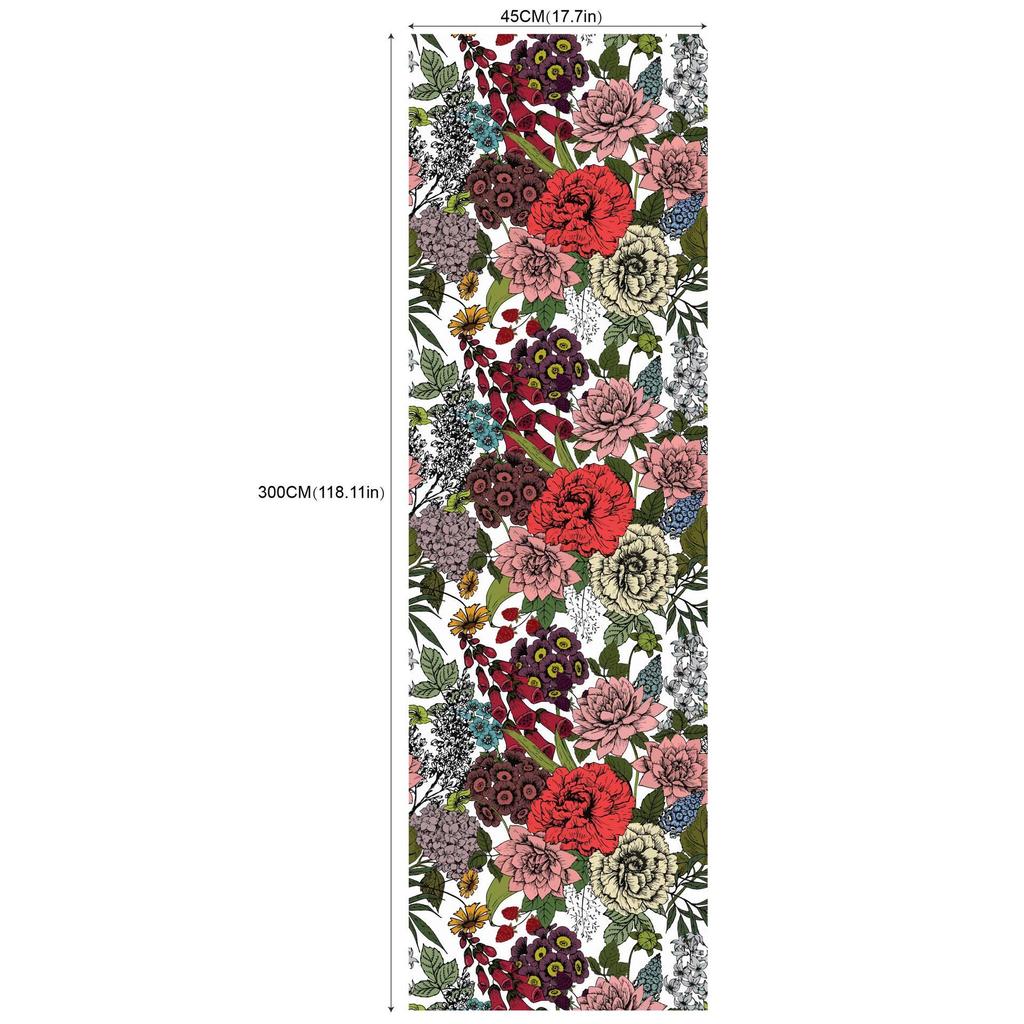 Цветочные лимонные самоклеящиеся обои для декора спальни и отеля RW181-200