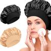 Elastic Women's Bonnet Silk Satin Hat Fashion Hair Bonnet  Hair Care