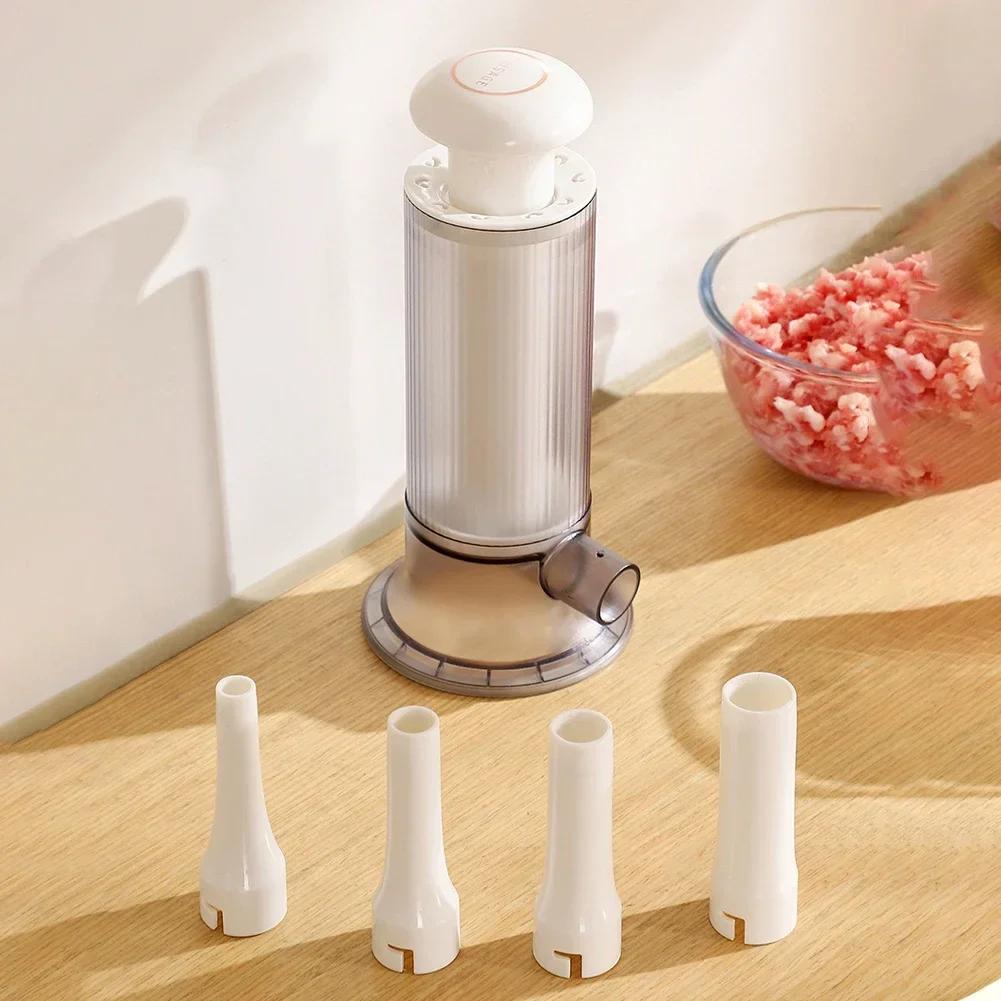 Perfect For Homemade Sausages Manual Sausage Maker Sausage Filling Machine Compact Sausage Maker For Home 24.5*11cm