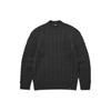 THE NORTH FACE Merino Wool Cable Sweater Unisex Charcoal Gray NT7AP50C