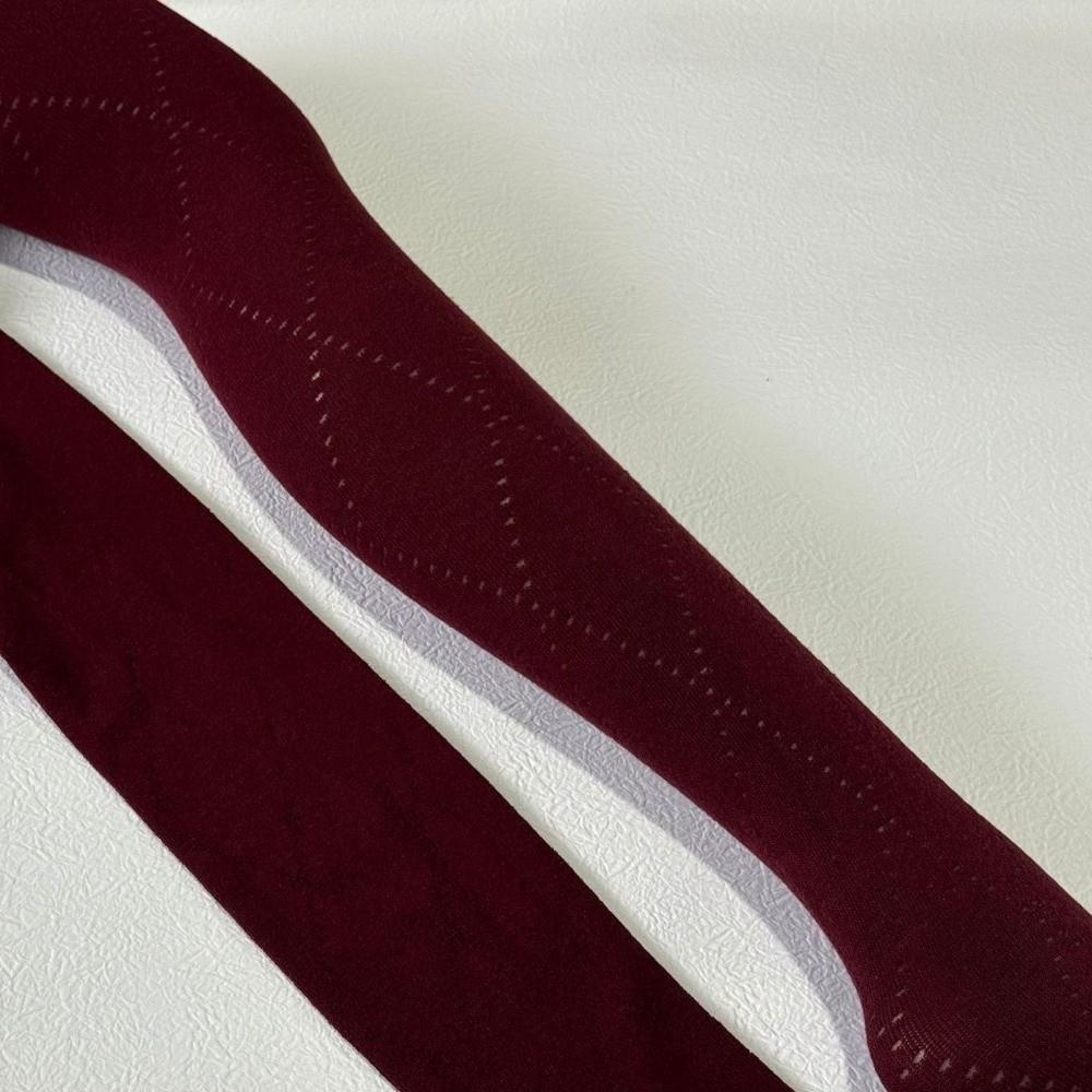 Теплые вязаные жаккардовые колготки облегающего силуэта модные колготки Осень Зима