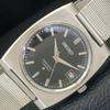 RARE VINTAGE SEIKO HAND-WINDING 6602B JAPAN MENS BLACK DIAL WATCH A703939-1 R213g-a703939