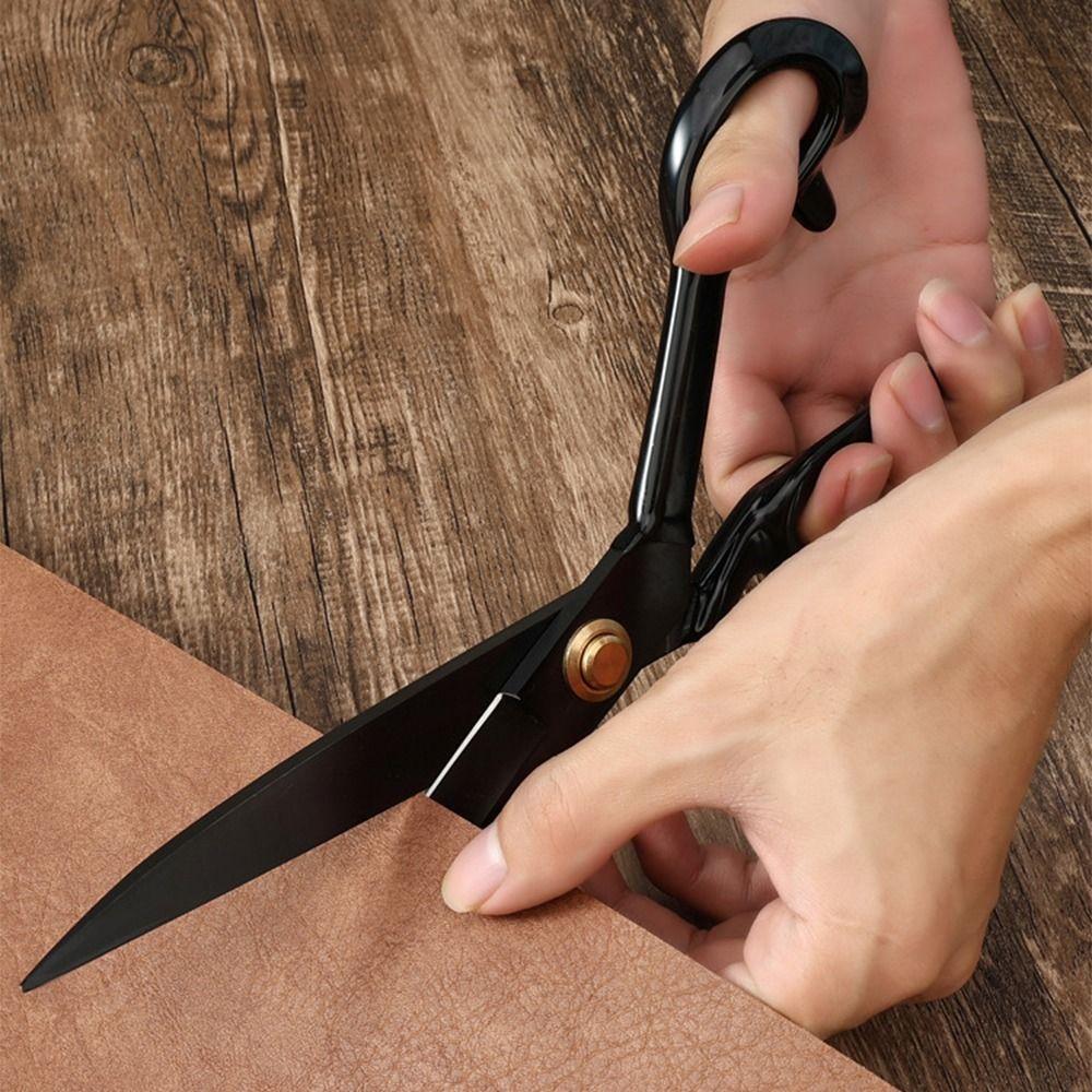 Эргономичные портновские ножницы 8-12 дюймов Ножницы для резки кожи Ножницы для ткани Для рукоделия