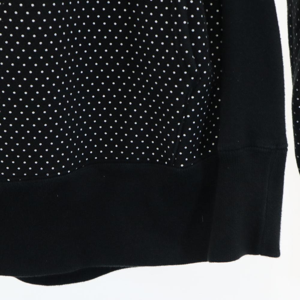 Champion Beams Эксклюзивные Реплика Моно Синий Точечный Узор Толстовки с Длинным Рукавом Женские Б/У