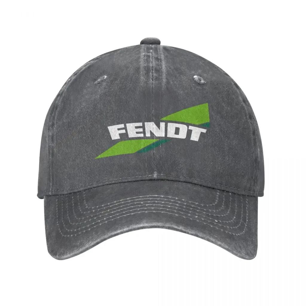 Кепки Бейсболки Мужские Женские Трактор Fendt Сельское Хозяйство Сельское Хозяйство Потертые Джинсовые Кепки Кепка Винтажная Кепка для Активного Отдыха